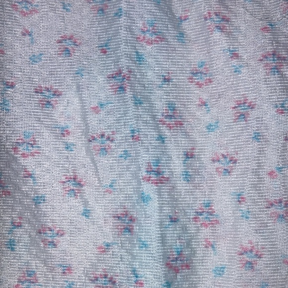 Vintage Dr. Denton flower print romper newborn - Picture 6 of 8